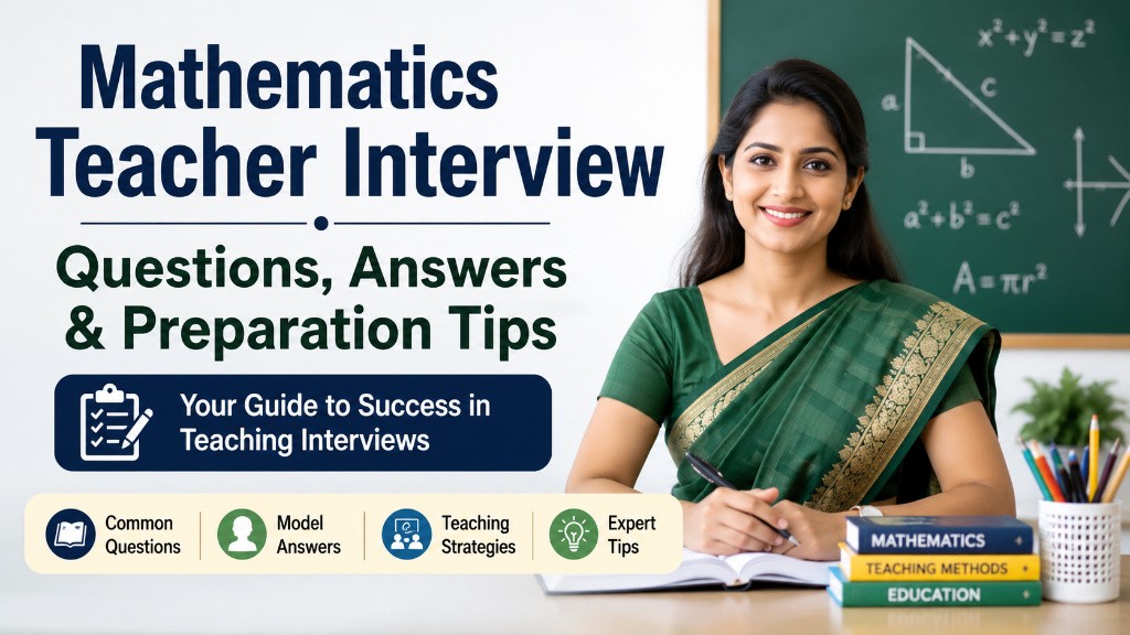 Mathematics teacher interview thumbnail