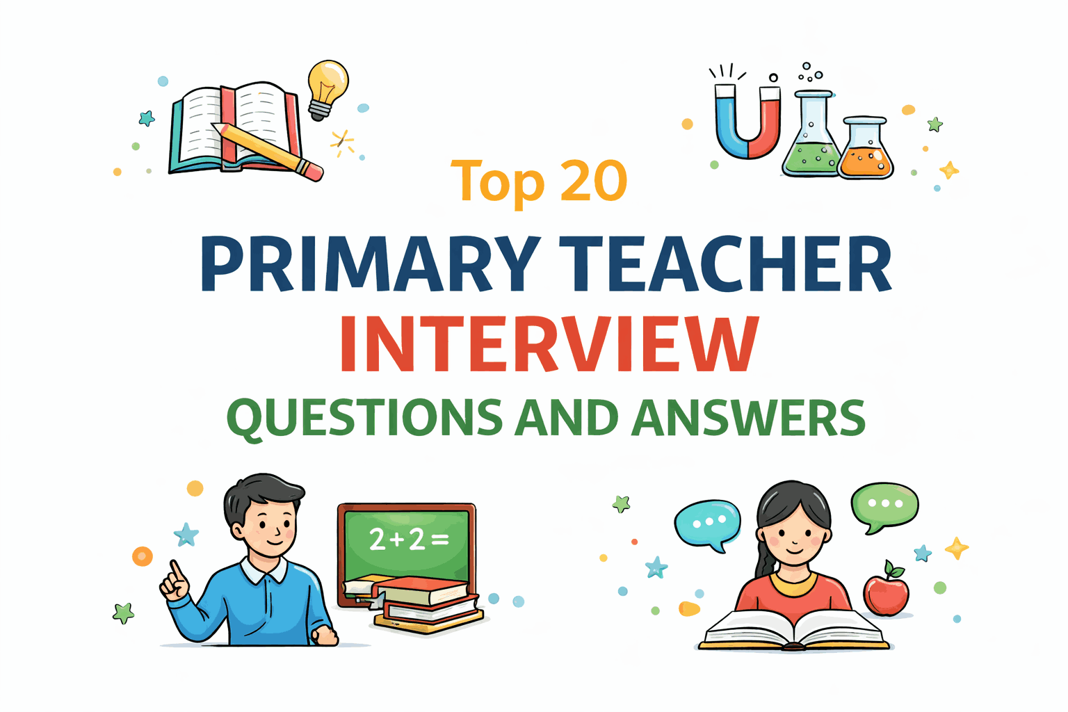 Top 20 Primary Teacher Interview Questions and Answers