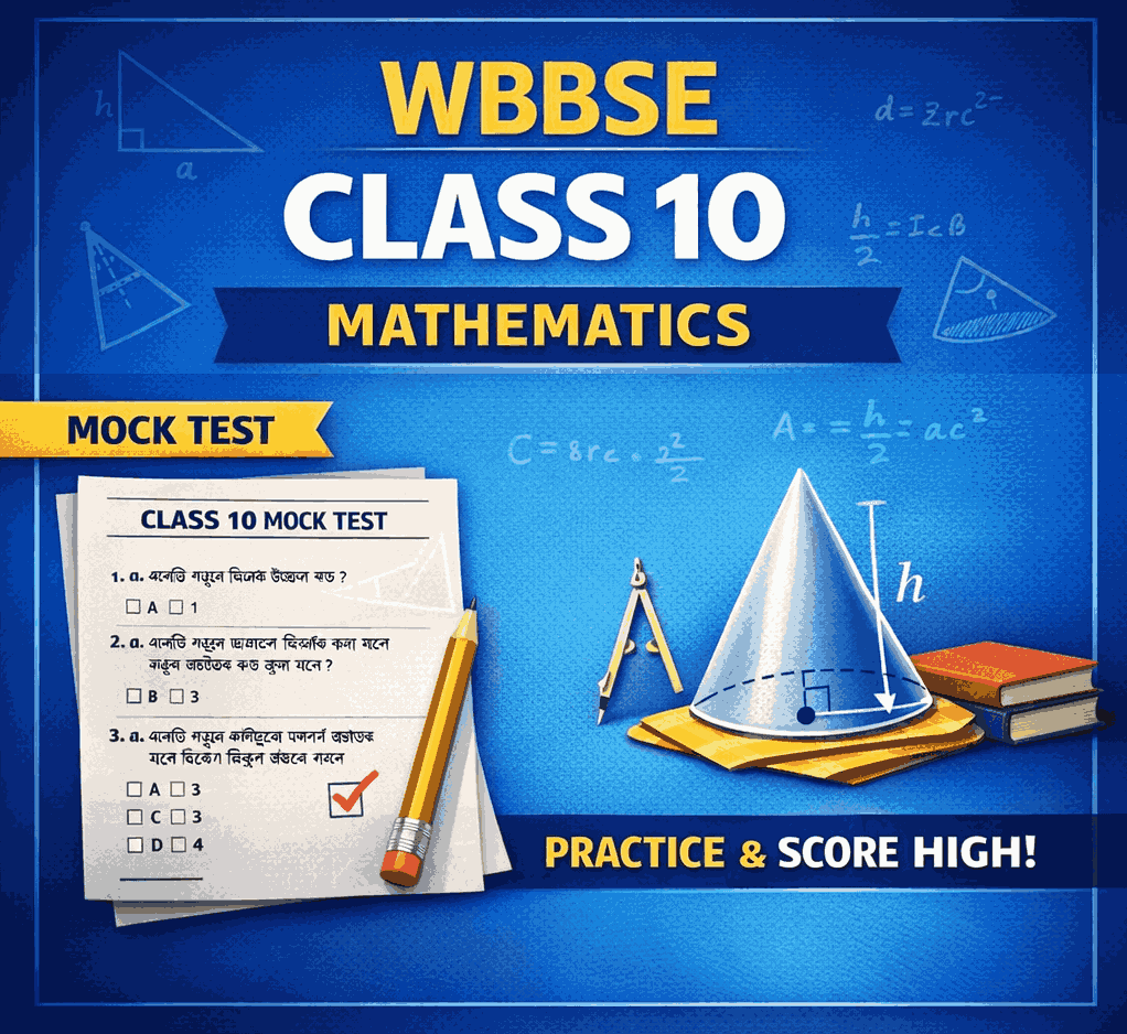 WBBSE Class 10 Mathematics Syllabus Question & Mock Test