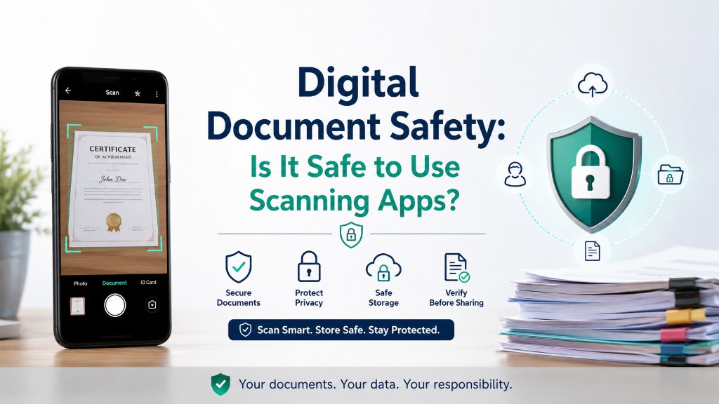 Digital Document Safety: Is It Safe to Use Scanning Apps?
