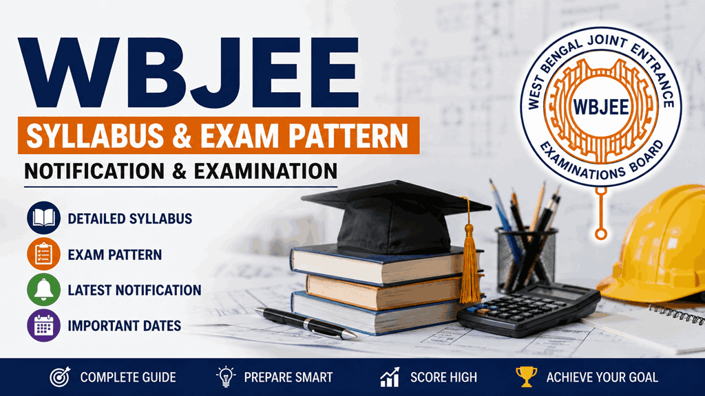 WBJEE Syllabus, Notification, Exam & Notes PDF Download